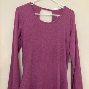 Reebok hollyhock heather breathe long sleeve